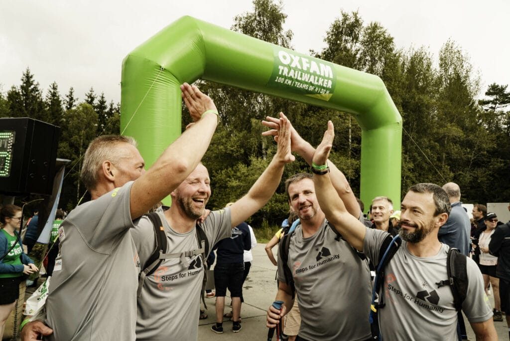 Oxfam Trailwalker 2023, course Belgique