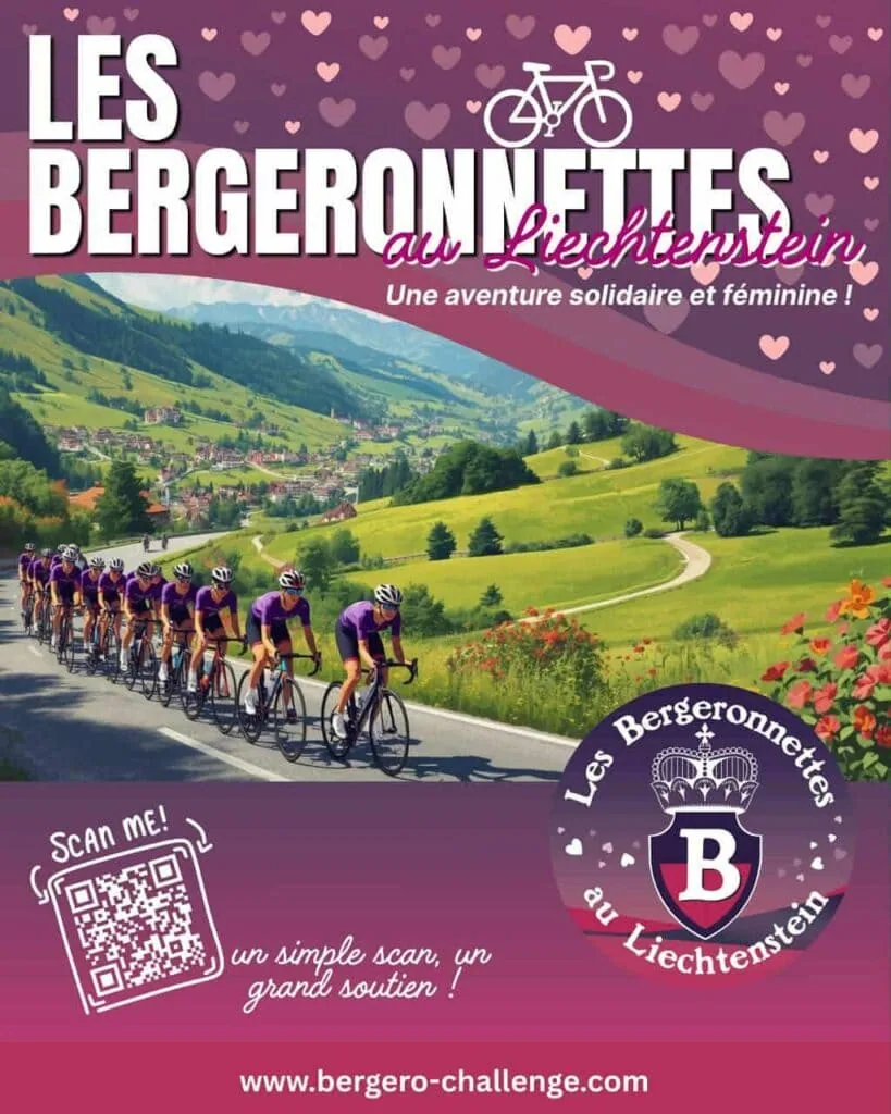 Bergero Challenge, les Bergeronnettes, flyer 2025, les Bergeronnettes au Lichtenstein