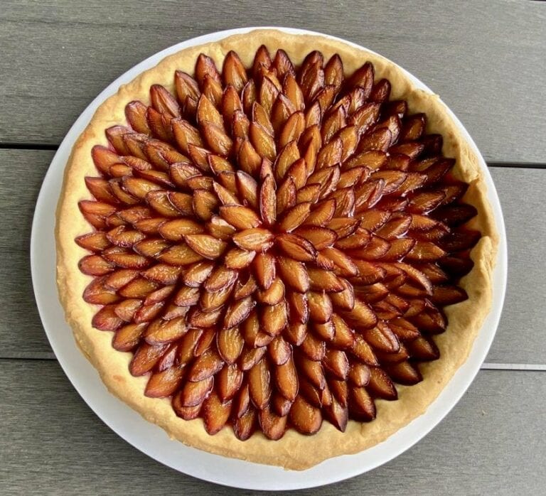 Tarte aux quetsches