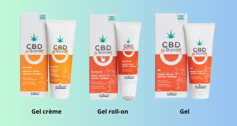 Le sport avec Boiron, les produit à base de CBD