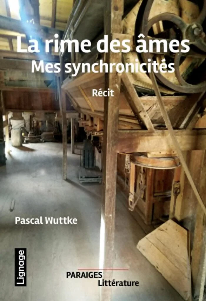 La rime des âmes, auteur Pascal Wuttke, couverture de son livre