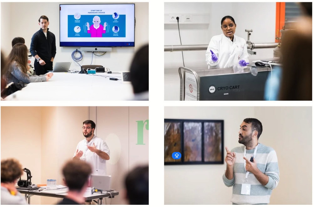 Recherche Clinique, étudiants en conférence 