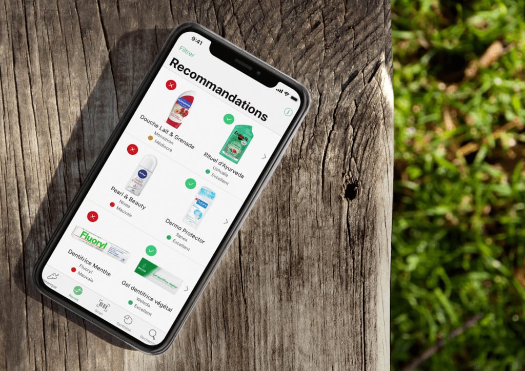 Application alimentaire Yuka