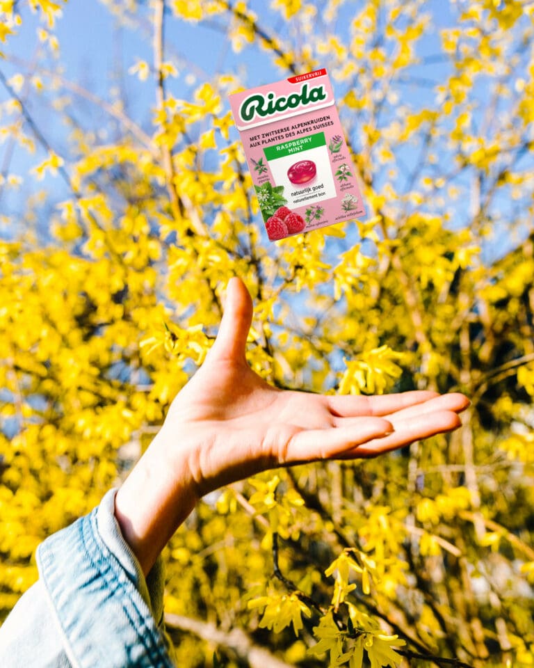 Boite Ricola Raspberry Mint