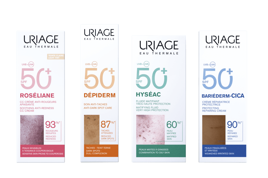 Toute la gamme de solaires Uriage