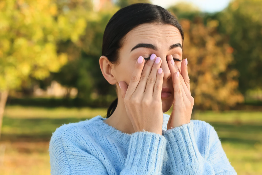 allergies saisonnières, yeux qui grattent