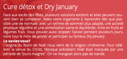 fêtes et excès, dry January 