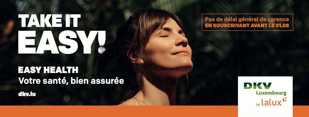 cancer de la peau, bandeau pub DKV mutuelle