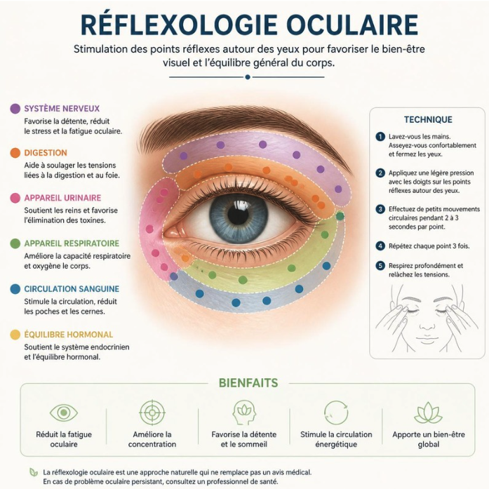 réflexologie oculaire, Fabienne Colot
