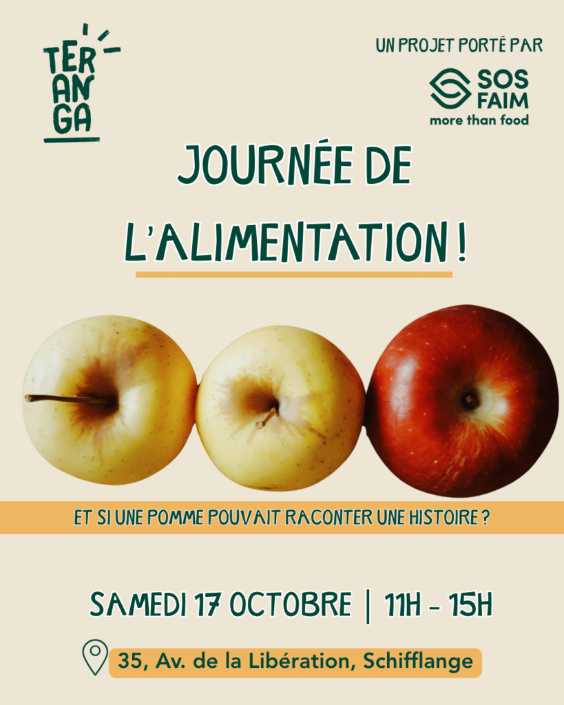 Journée mondiale de l’alimentation : plusieurs rendez-vous pour comprendre et agir avec SOS Faim, RDV du 17 octobre