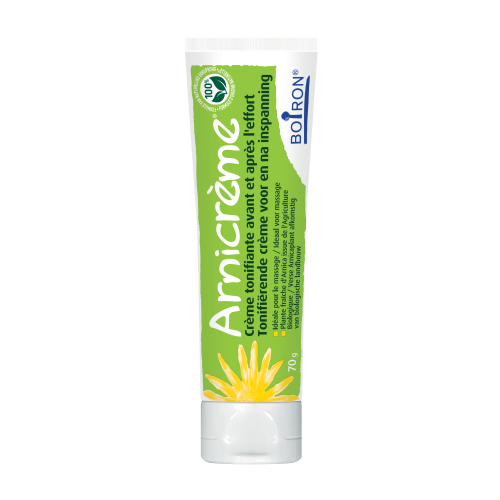 Le sport avec Boiron, Arnicrème